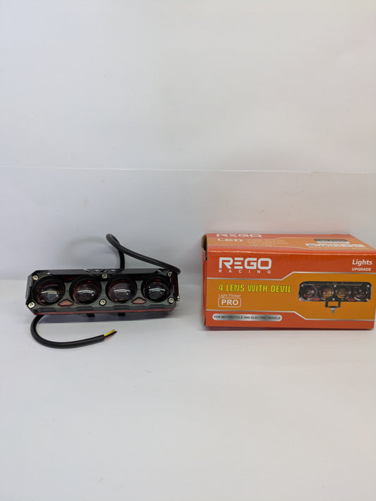 4 lens led lights 3 colors