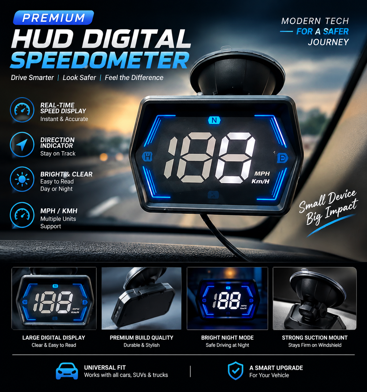 Digital speedometer