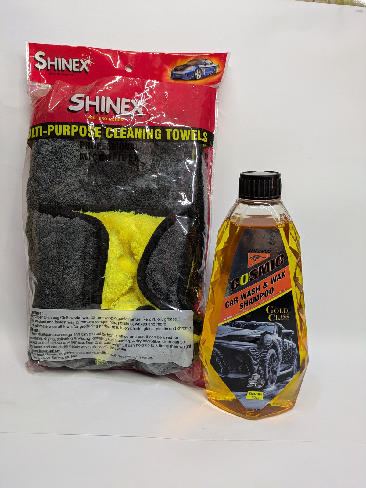 Car Wash Shampoo with Microfiber Cloth
