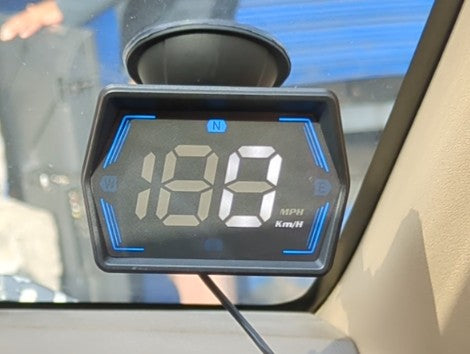 Digital speedometer